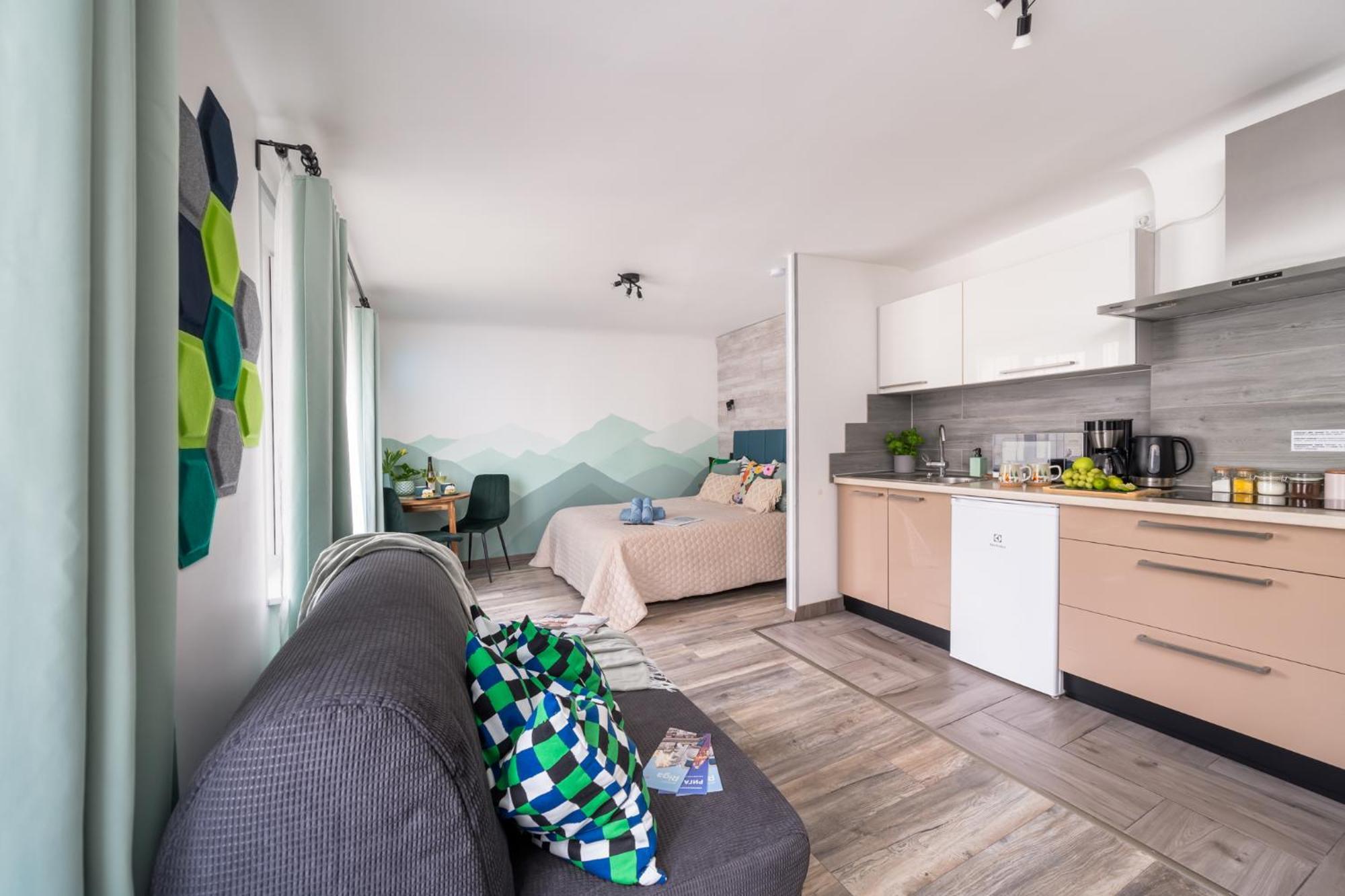 Green Garden & Private Parking Apartments With Playground Riga Extérieur photo